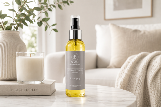 Bergamot, Citrus & Thyme Room Spray – Luxury Home Fragrance