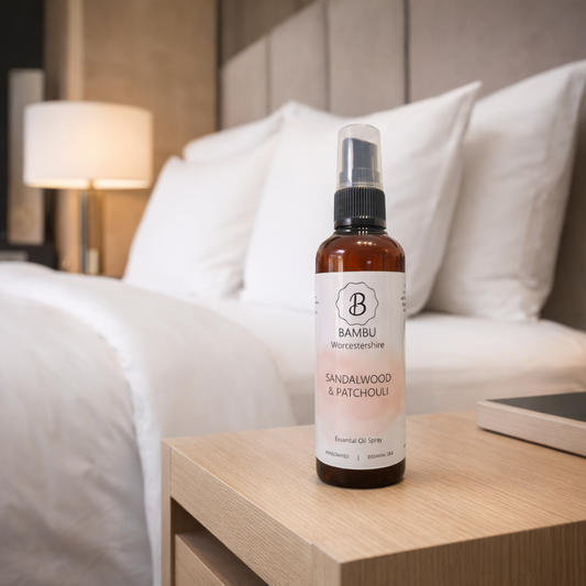 Aromatherapy Pillow Spray – Sandalwood & Patchouli 100ml