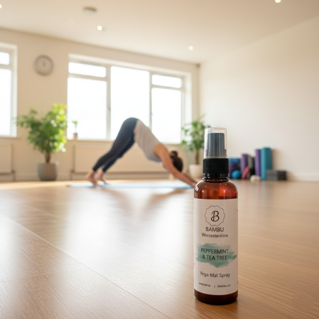 Peppermint & Tea Tree Yoga Mat Spray 100ml - Essential Oil Yoga Mat Spray