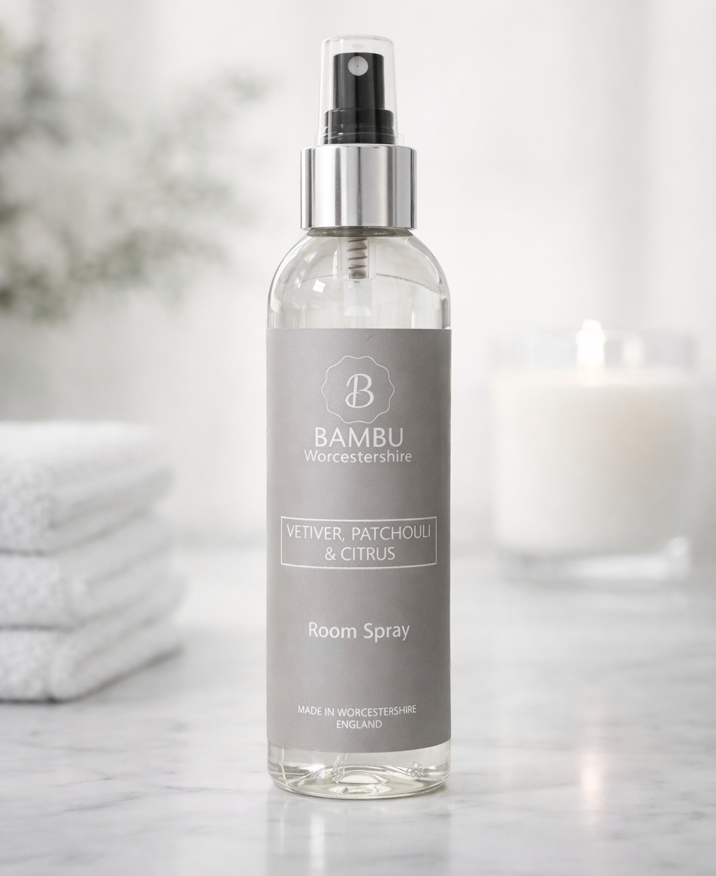 Vetiver, Patchouli & Citrus Room Spray