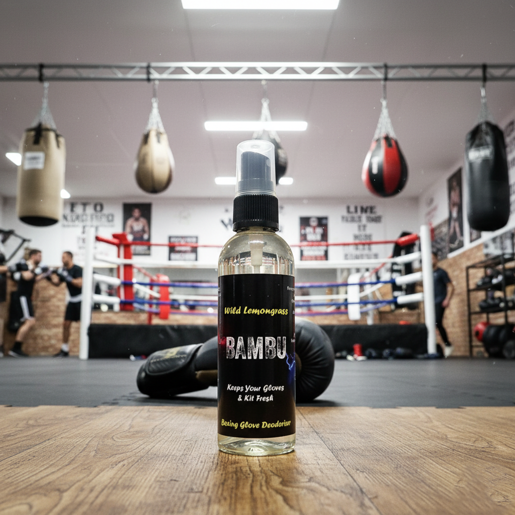 Wild Lemongrass Boxing Glove Deodoriser Spray – 100ml