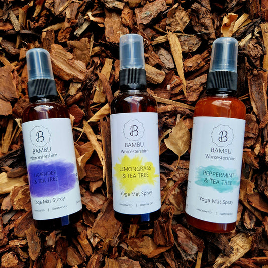 Yoga Mat Spray Trio