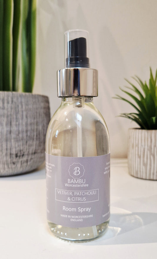 Vetiver, Patchouli & Citrus Room Spray