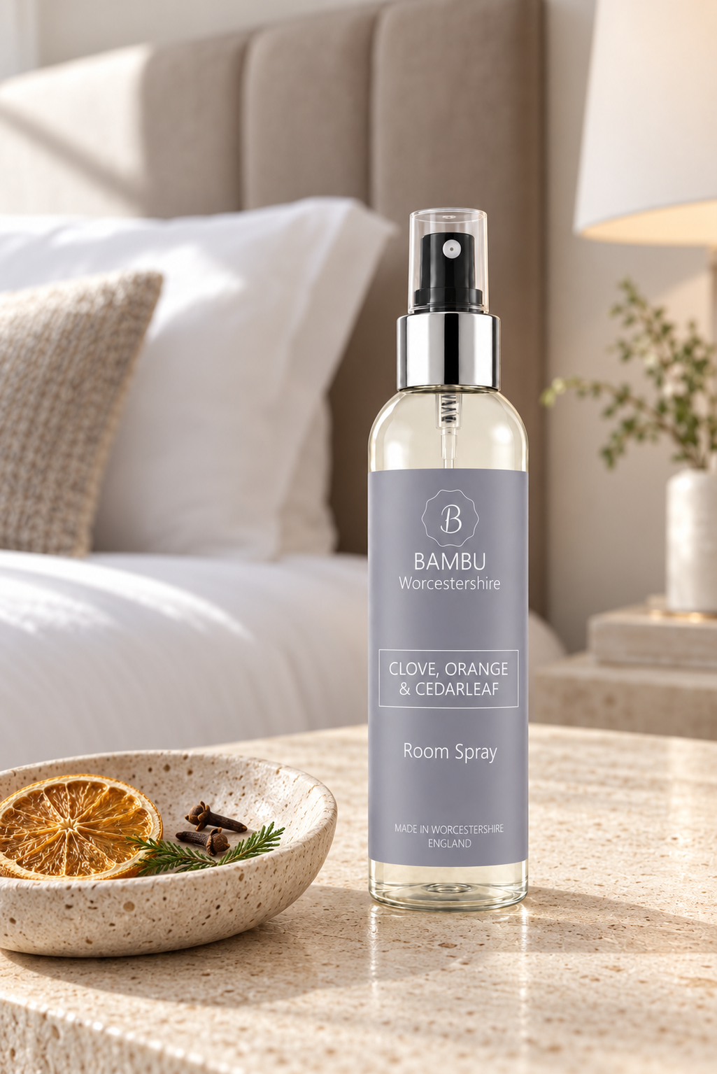 Clove, Orange & Cedarleaf Luxury Room Spray