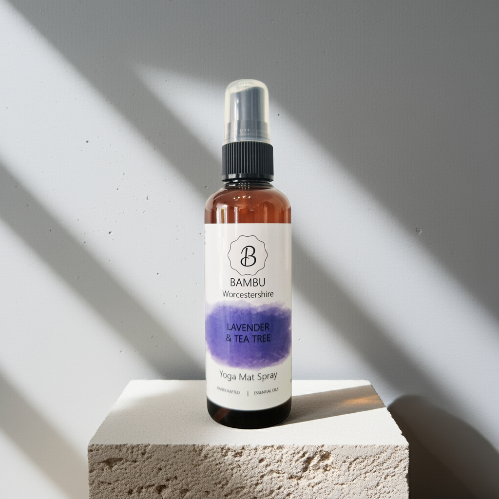 Lavender & Tea Tree Yoga Mat Spray 100ml - Essential Oil Yoga Mat Spray