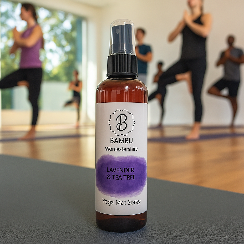 Lavender & Tea Tree Yoga Mat Spray 100ml - Essential Oil Yoga Mat Spray