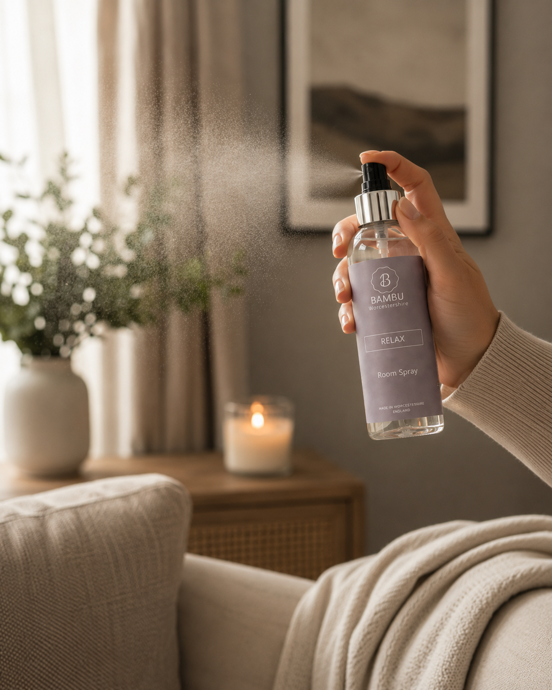 Relaxing Room Spray – Luxury Spa Fragrance - Relax Room Spray