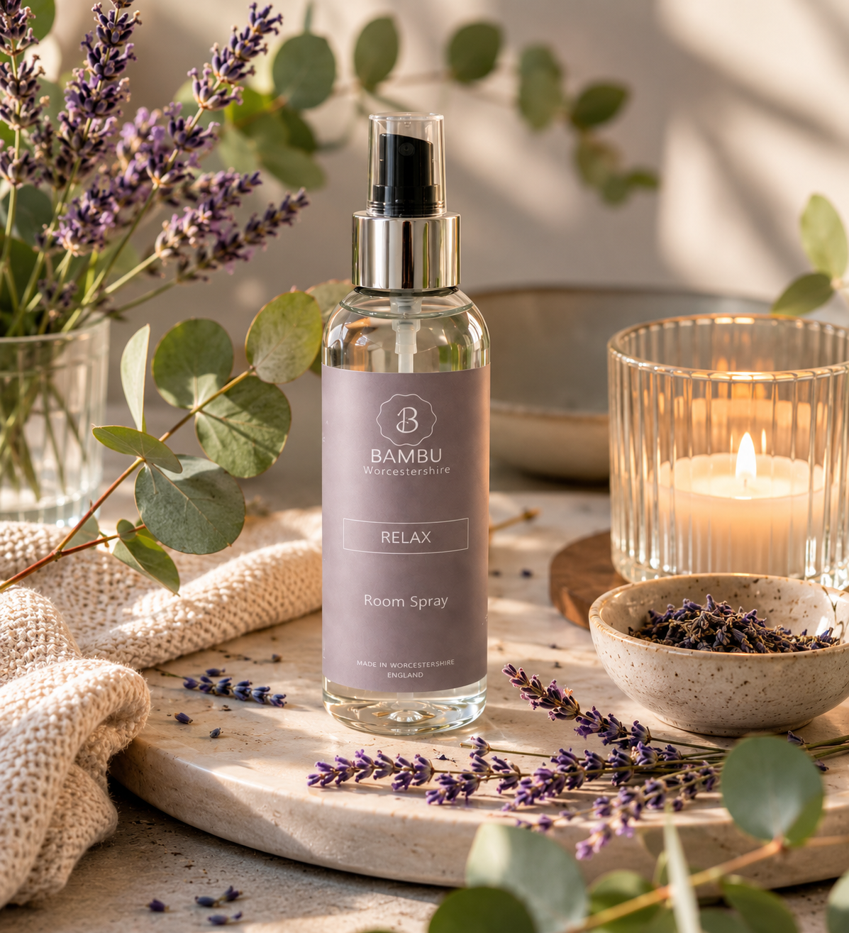 Relaxing Room Spray – Luxury Spa Fragrance - Relax Room Spray