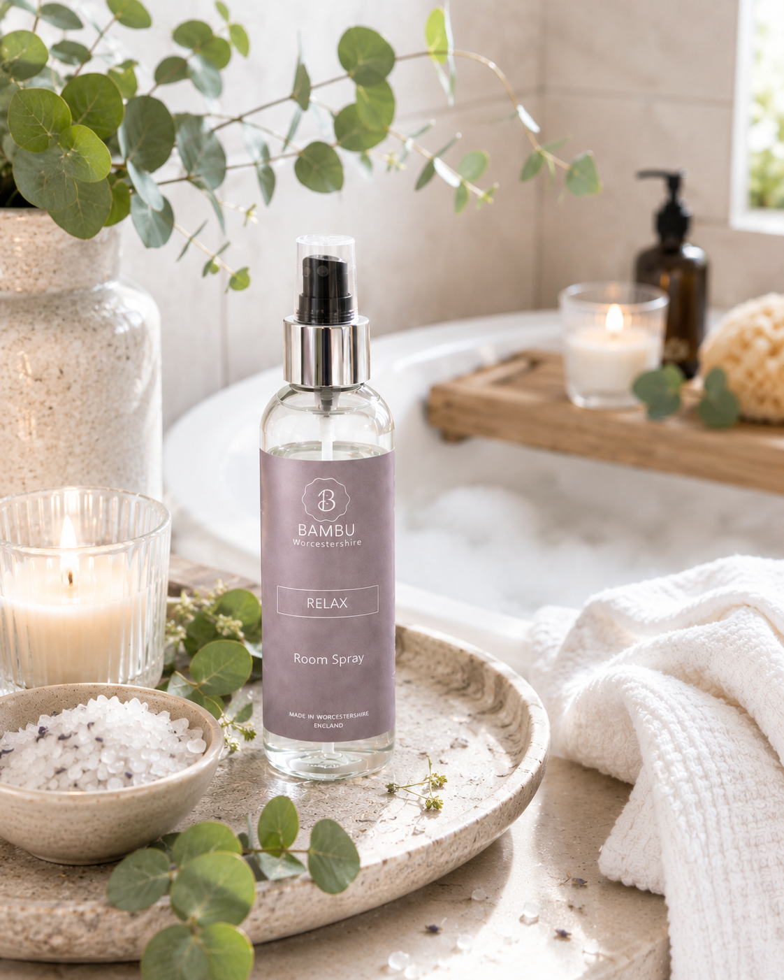 Relaxing Room Spray – Luxury Spa Fragrance - Relax Room Spray