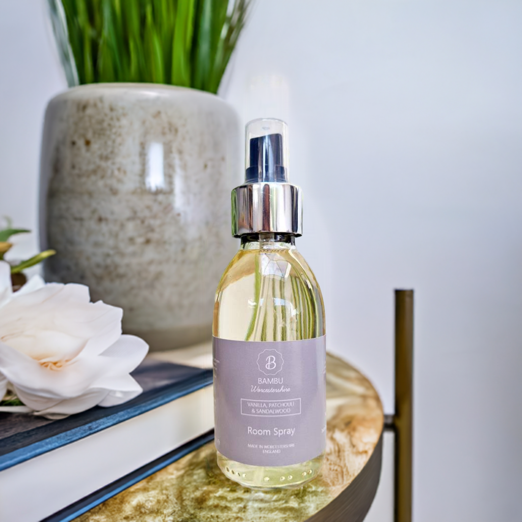 Vanilla Patchouli & Sandalwood Luxury Room Spray, 150ml