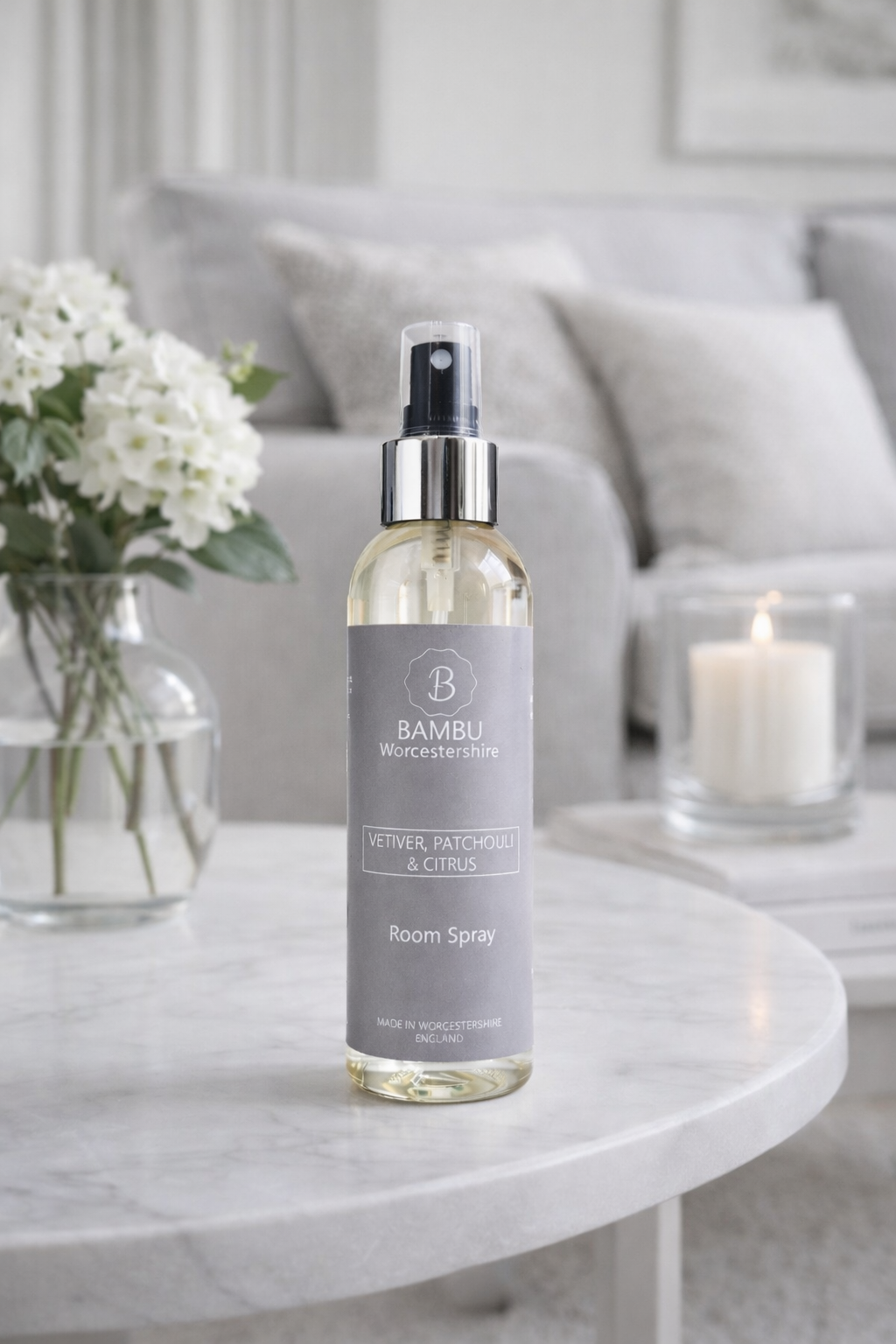 Vetiver, Patchouli & Citrus Room Spray