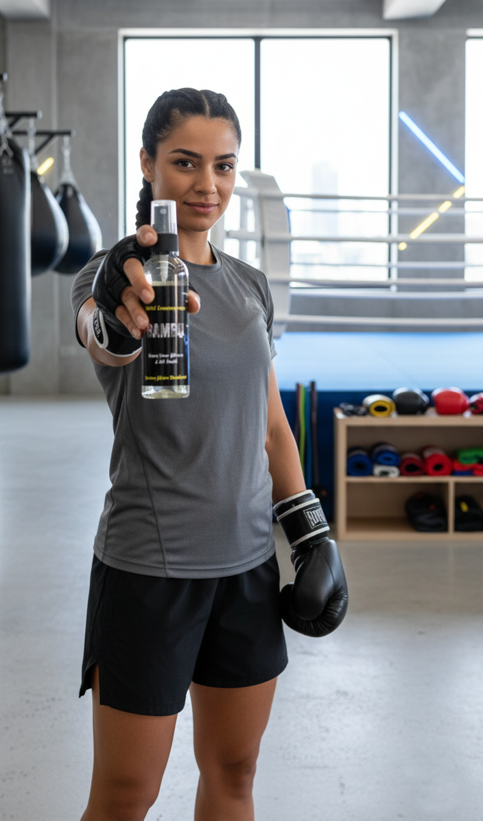 Wild Lemongrass Boxing Glove Deodoriser Spray – 100ml